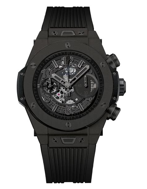 hublot big bang unico all black|hublot big bang unico price.